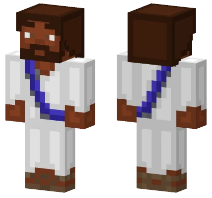 Black Jesus Minecraft skin
