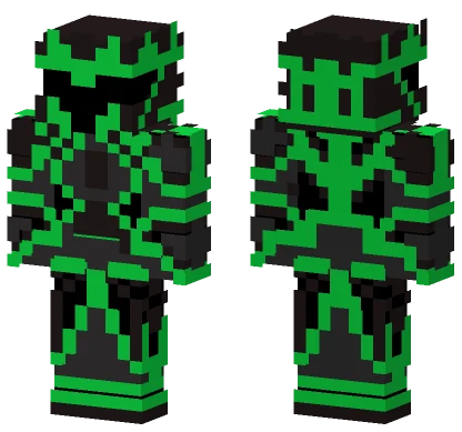 Black Knight Armor Minecraft skin