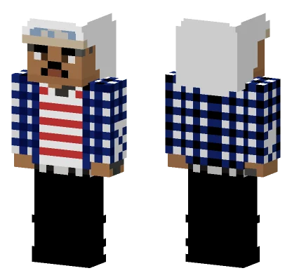 Black Kray Minecraft skin