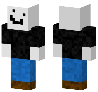 Black Monster Guy Minecraft skin