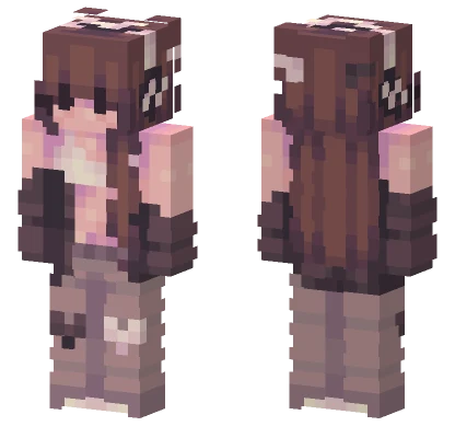 Black N White Minecraft skin