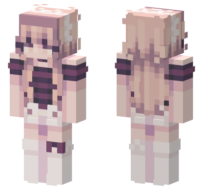 Black N White Outfit Minecraft skin