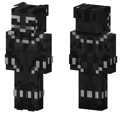 Black Panther 2018 Minecraft skin