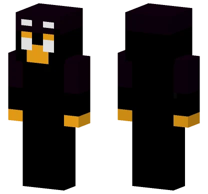 Black Penguin Suit Minecraft skin
