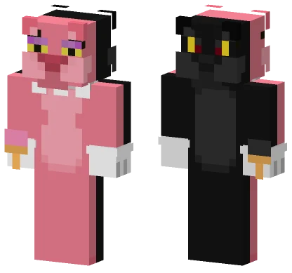 Black Pink Painter Minecraft skin