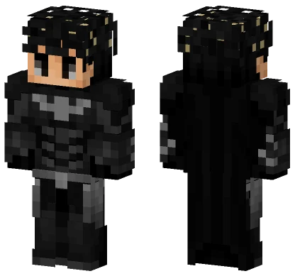 Black Samurai Armor Minecraft skin