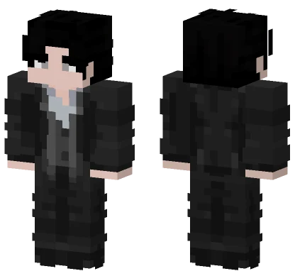 Black Suit Boy Minecraft skin