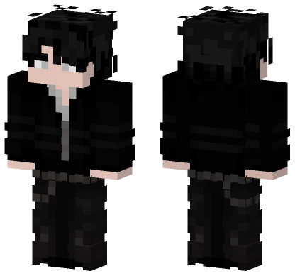 Black Suit Boy Minecraft skin