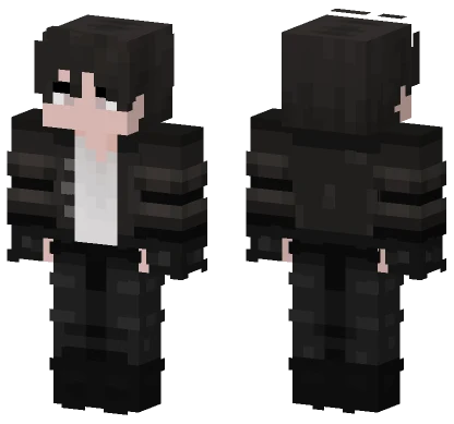 Black Suit Boy Minecraft skin
