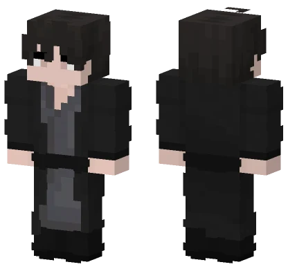 Black Suit Boy Minecraft skin
