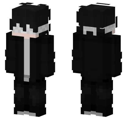 Black Suit Gentleman Minecraft skin