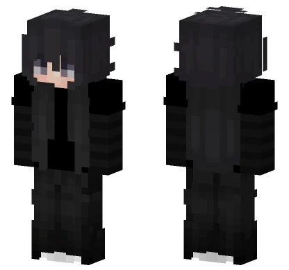 Black Suit Skin Minecraft skin