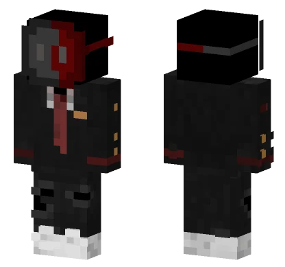 Black Uniform Minecraft skin