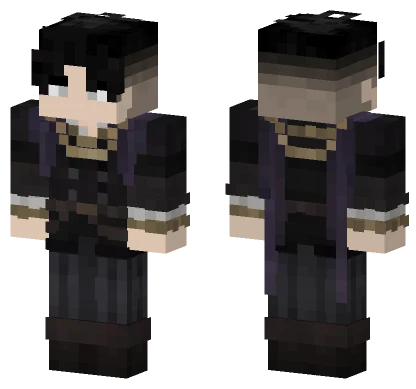 Black Uniform Boy Minecraft skin