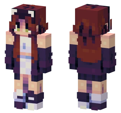 Black White St Minecraft skin