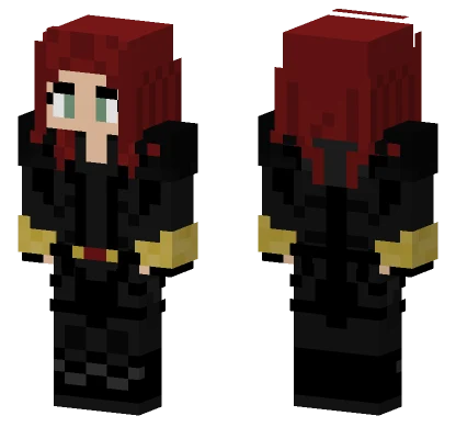 Black Widow 2020 Minecraft skin
