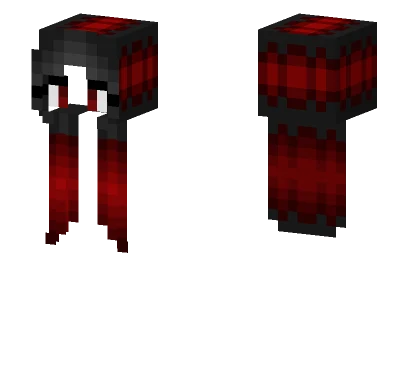 Black Widow Hair Base v2 Minecraft skin