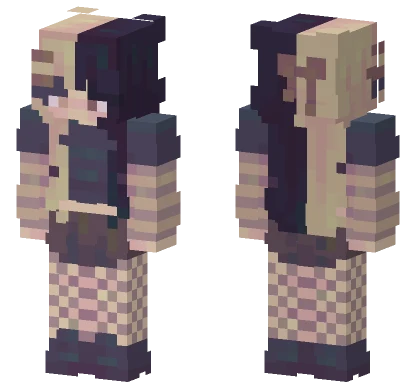 Blackberry Swirl Minecraft skin
