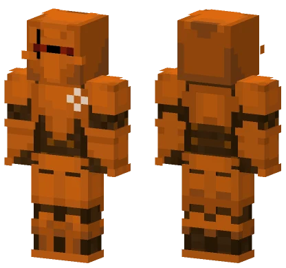 Blacktechno S Statue Red Eyes Minecraft skin