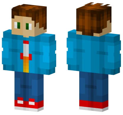 Blast Blue Outfit Minecraft skin