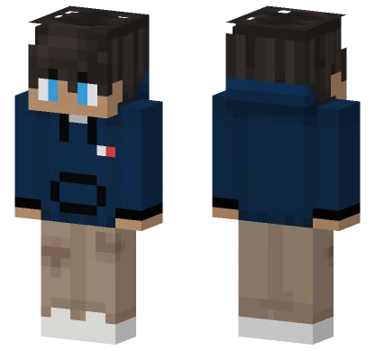 Blau Neu Minecraft skin