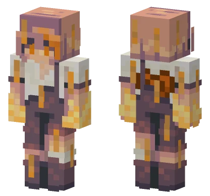 Blazeborn Aob Minecraft skin