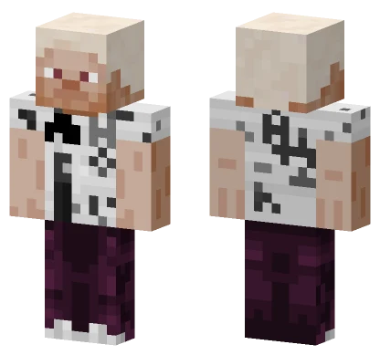 Bleached Hair Graphic Tee Minecraft skin