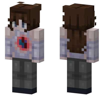 Bleeding Heart Minecraft skin