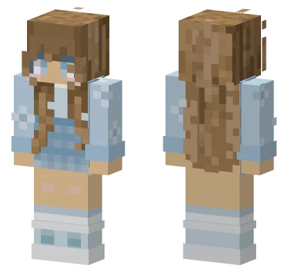 Bleubeau Minecraft skin