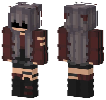 Blindfold Nyx Minecraft skin