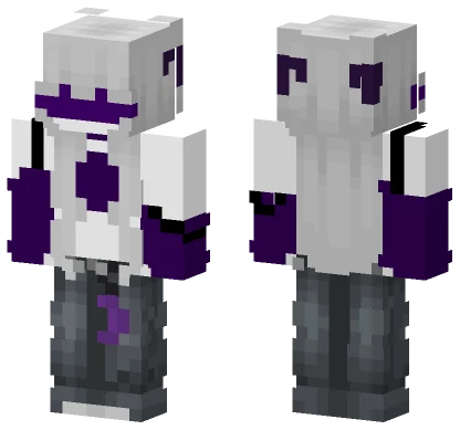 Blindfold Nyx Minecraft skin