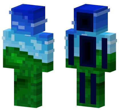 Bliss Entity Minecraft skin
