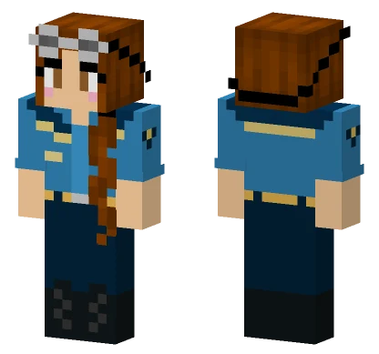 Blitz Police Officer Minecraft skin