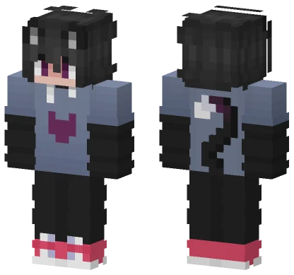 Bloddeath Girl Minecraft skin