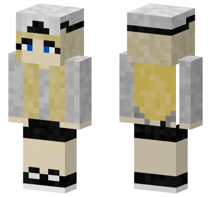 Blond Girl Minecraft skin