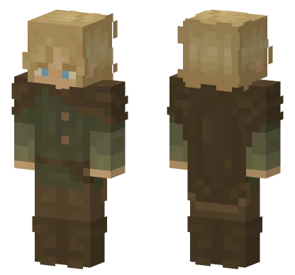 Blonde Adventurer Outfit Minecraft skin