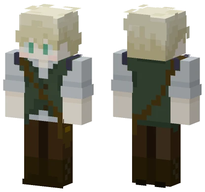 Blonde Cowboy Minecraft skin