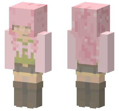 Blonde Girl Outfit Minecraft skin