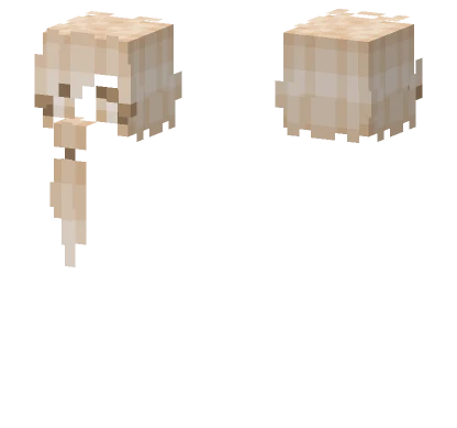 Blonde Hair Base Minecraft skin
