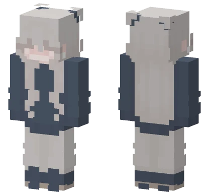 Blonde Navy Uniform Minecraft skin