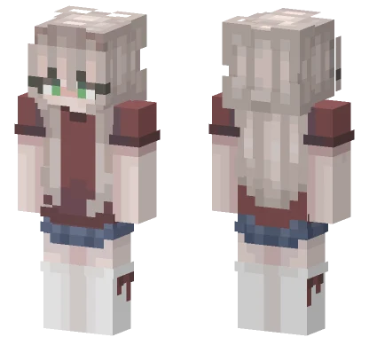 Blonde Princess With Crown Minecraft skin