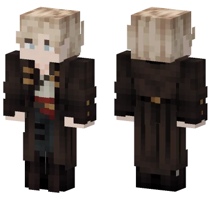 Blonde School Boy Minecraft skin