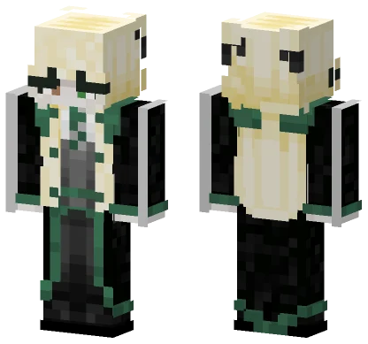 Blonde Slytherin Minecraft skin