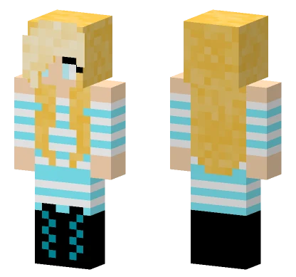 Blondie Girl Minecraft skin