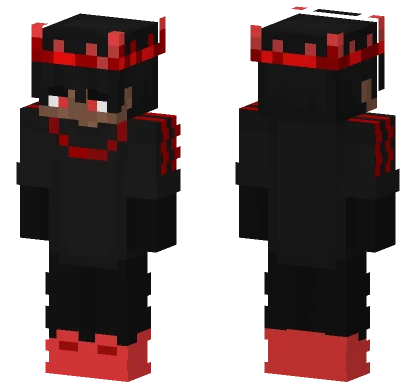 Blood Aqua Skin Minecraft skin
