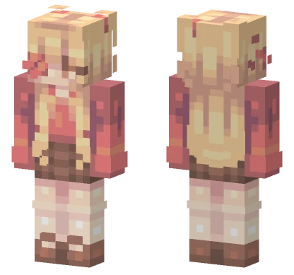 Blood Fanvember Minecraft skin