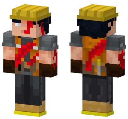 Blood Worker Minecraft skin