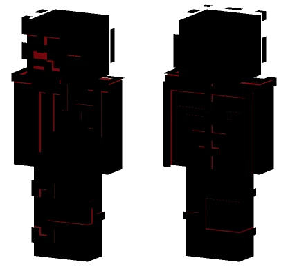 Bloodcrazed Robot Minecraft skin