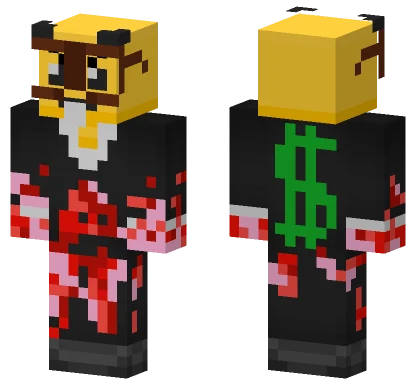 Bloodthirsty Nerd Minecraft skin