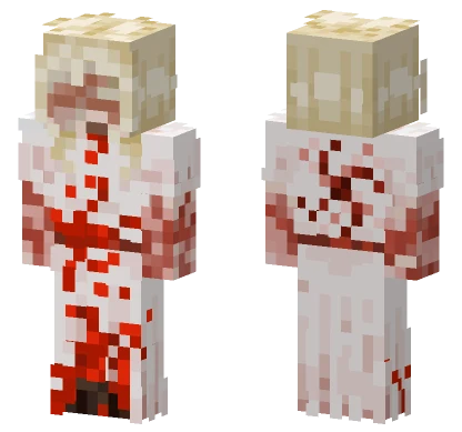 Bloody Bandaged Figure Minecraft skin